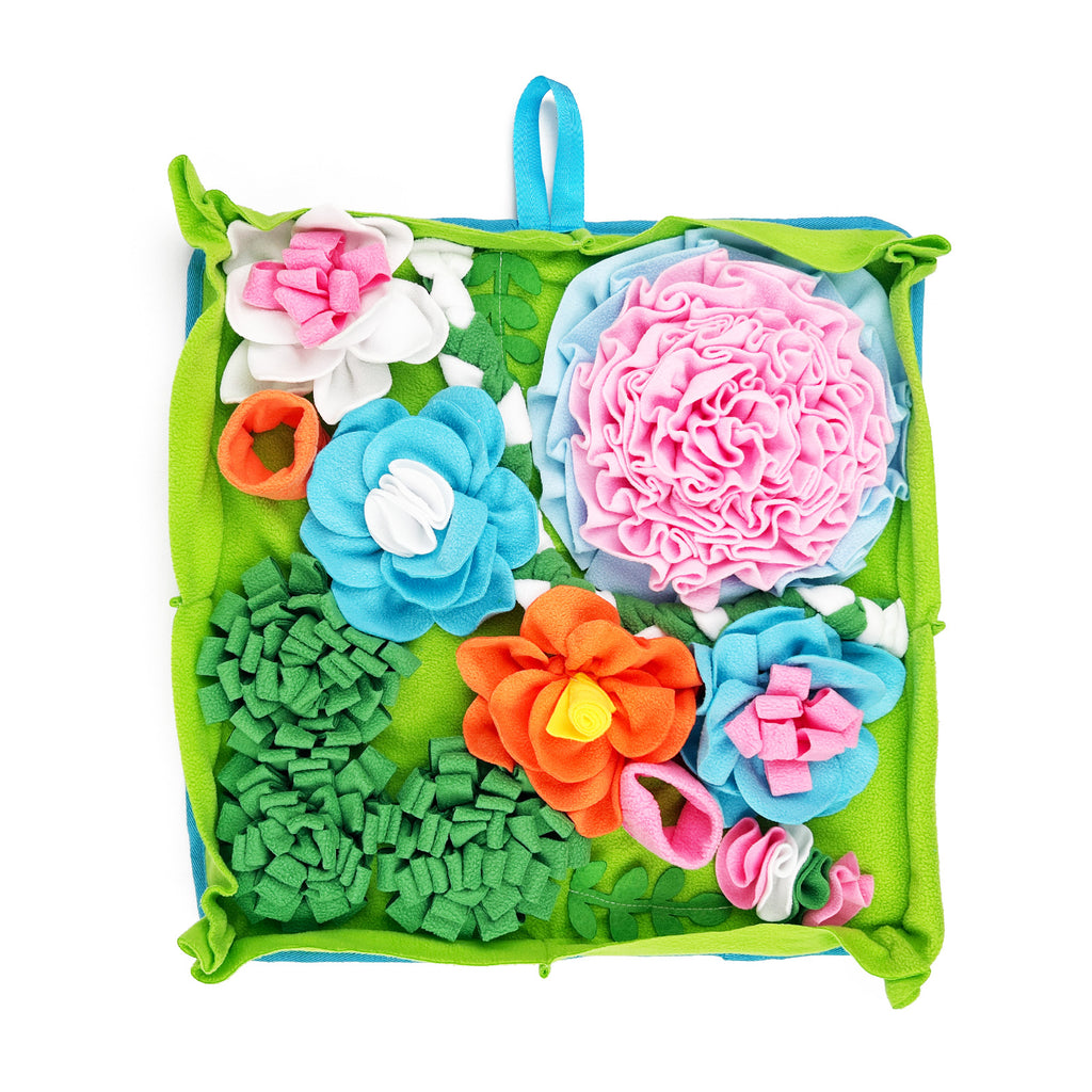 Creative Garden-Themed Dog Sniffing Mat