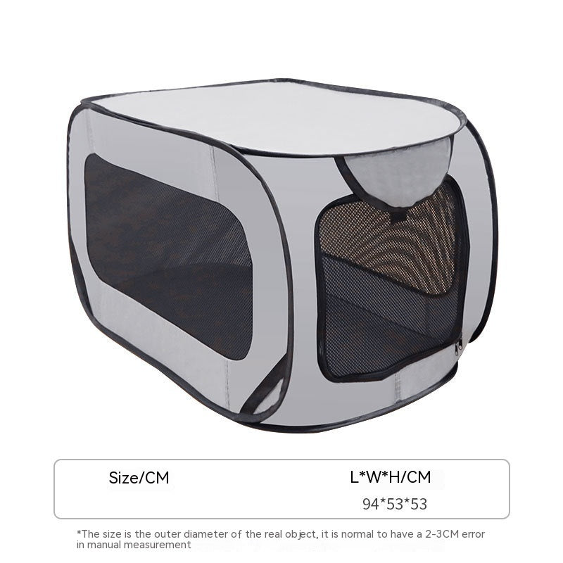 Small And Medium-Sized Dog Portable Pet Car Cage