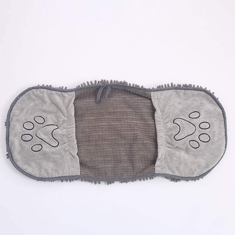 Chenille Dog Bath Towel