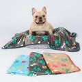 Flannel Coral Fleece Pet Blanket