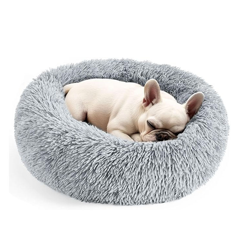 Round Warm Bed for Small Medium Dogs
