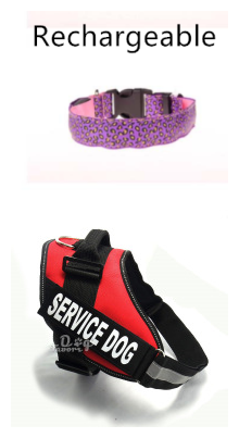 Adjustable LED Leopard Dog Collar