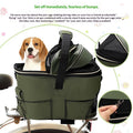 Rear-Mounted Pet Basket For Bicycles
