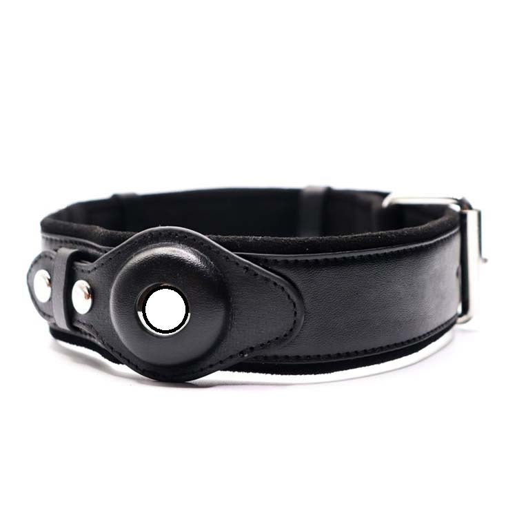 Leather Dog Collar for Location Tracker