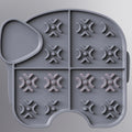 Pet Elephant Licking Plate Silicone