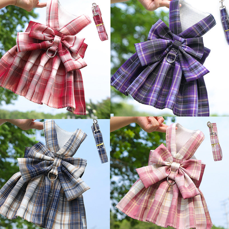 Pet Princess Skirt Strap Dog Leash