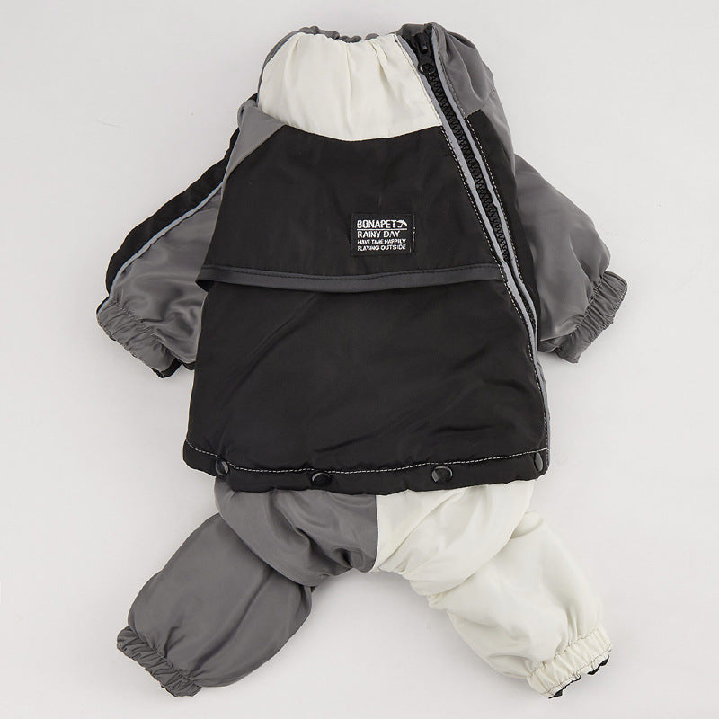 Warm Winter Cotton-Padded Large Dog Clothes
