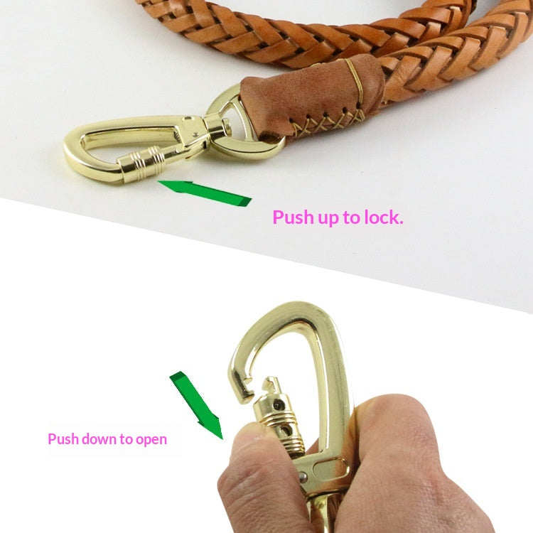 Thick 8-Strand Braided Pet Dog Leash