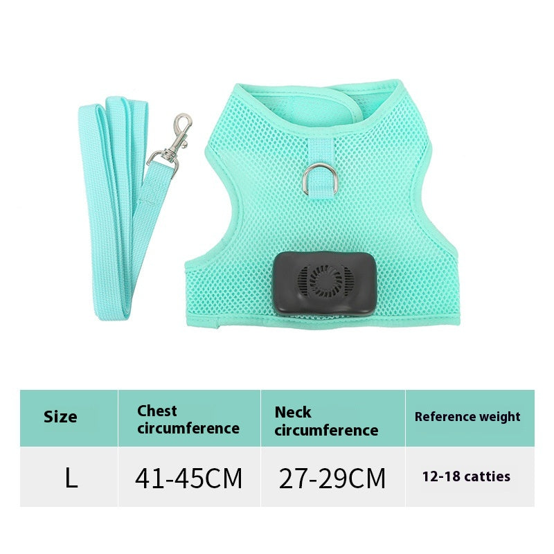 Cooling Light-Up Dog Harness