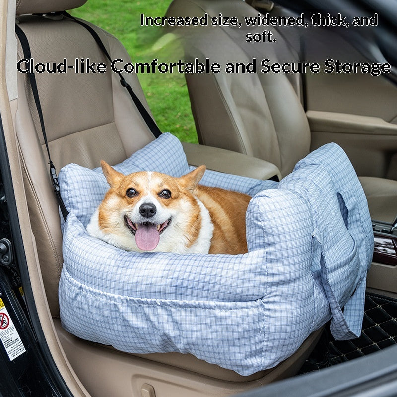 Vehicle-Mounted Safety Nest For Small Dogs
