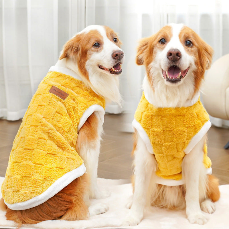 Autumn Winter Cotton Dog Clothes