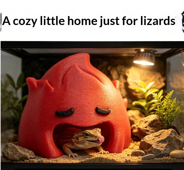 Wind And Fire Leopard Gecko Hideout