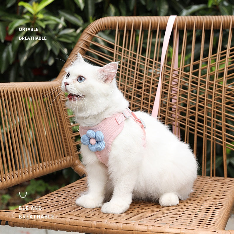 Dog Rope Leash Vest-Style Chest Strap Dog Leash