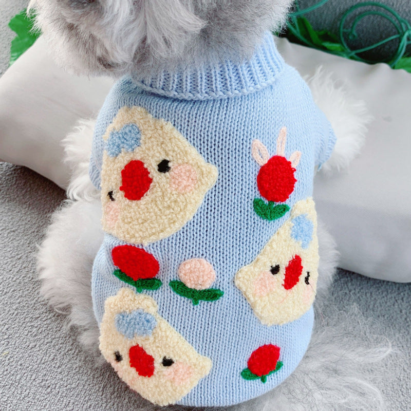 Autumn Winter Short Pet Sweater