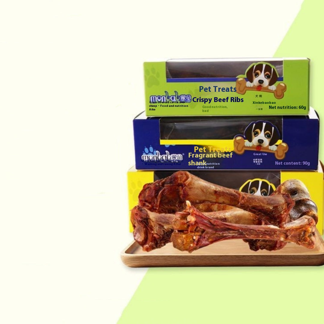 Dog Snacks Molar Long Lasting Beef Marrow Bone