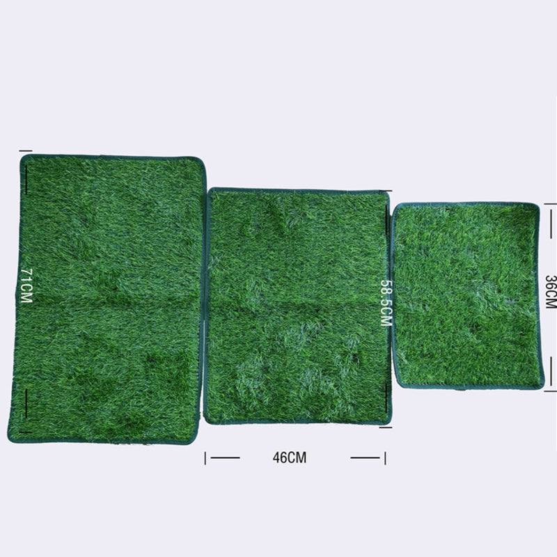New Dog Grass Pad Pee Mat Simulation Lawn Indoor Outdoor Pet Potty Training Washable Pads For Dogs Products