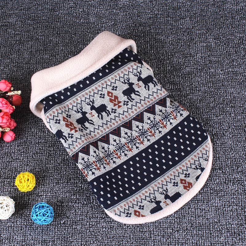Dog Christmas Fall Winter Sweater