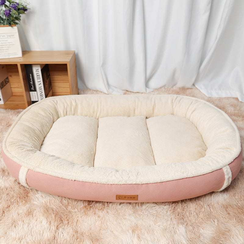 Round Non-Slip Dog Nest Bed