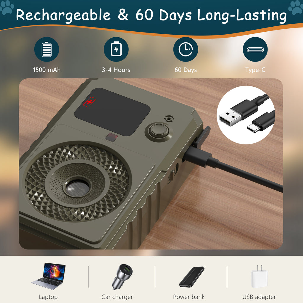 Ultrasonic Anti-Barking Device Model 801