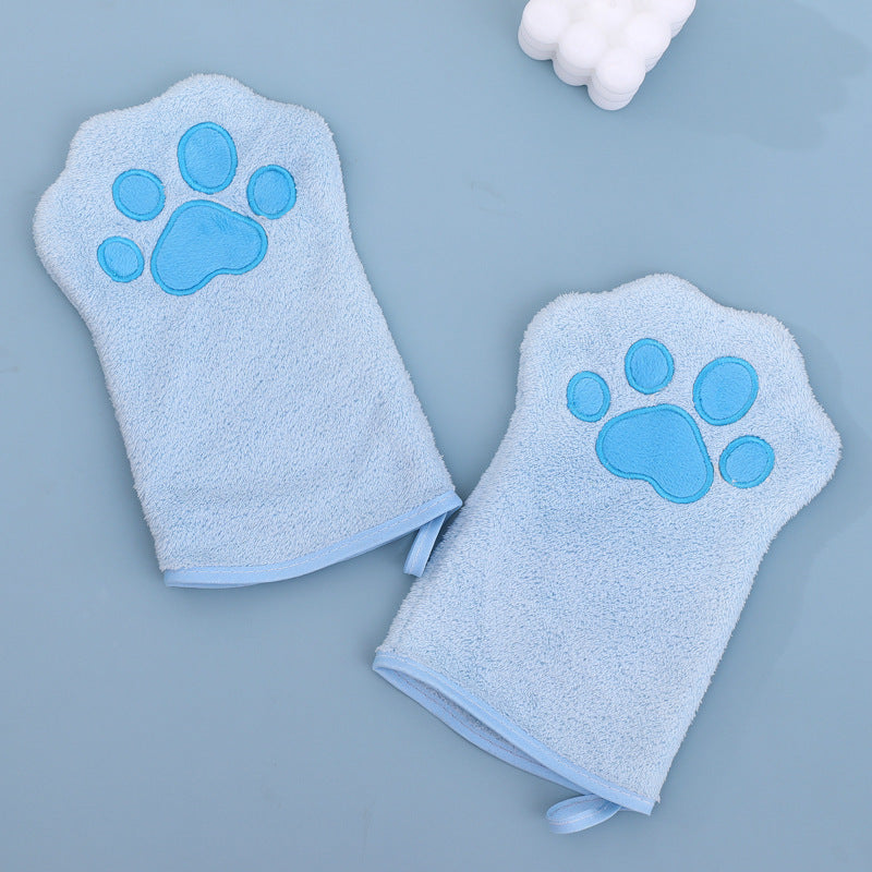Quick-Drying Absorbent Dog Towel Glove