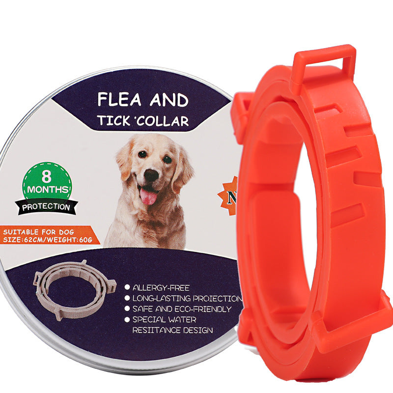 Dog Mosquito Repellent Collar Insect-Proof Imidacloprid Cyesbiothrin Pet Collar