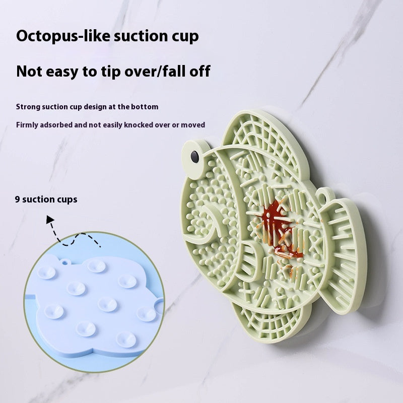 Silicone Pet Slow Food Anti-Tumble Anti-Overflow Dog Licking Pad