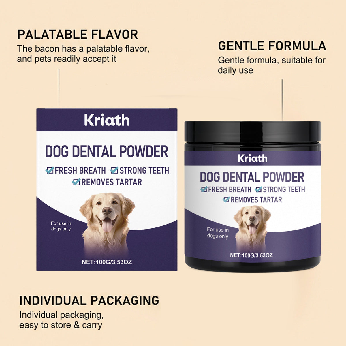 Dog Specific Breath Freshener Powder