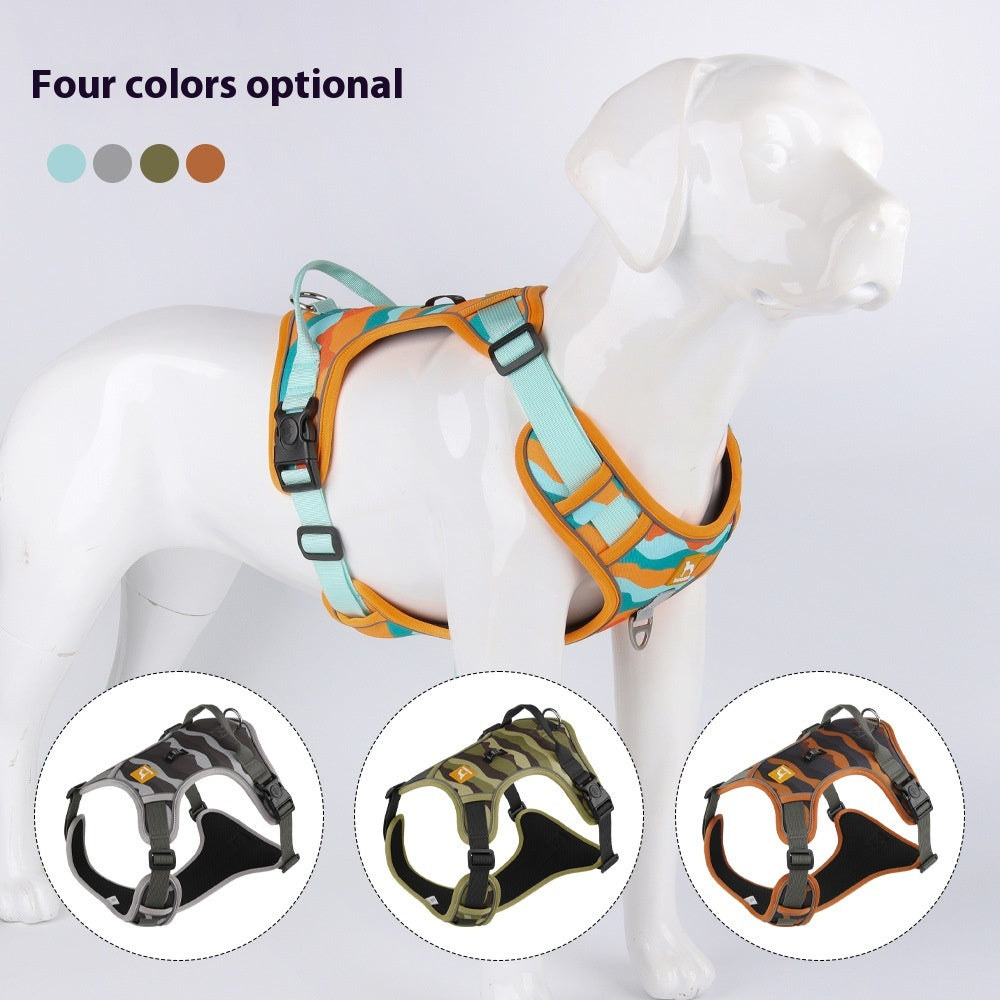 Reflective Dog Chest And Back Hand Rope