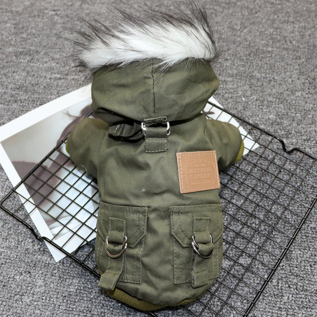 Padded Dog Coat For Small Dogs