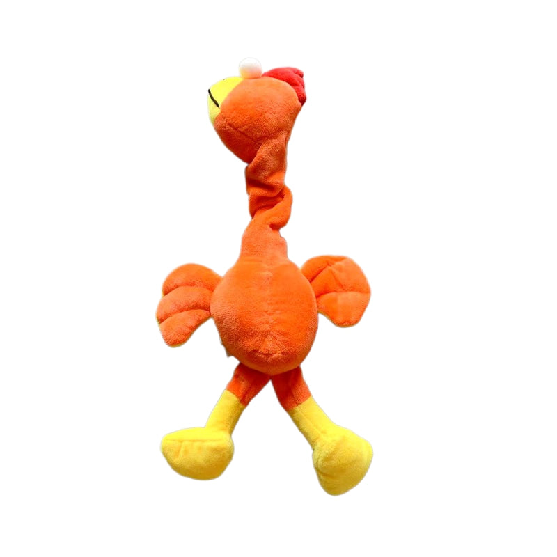 Interactive Squeaky Chicken Dog Chew Toy