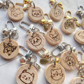 Double-Sided Dog ID Card Decoration