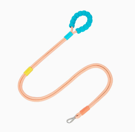 Two-Section Dog Leash Cross-Body Multi-Functional P-Shaped Rope