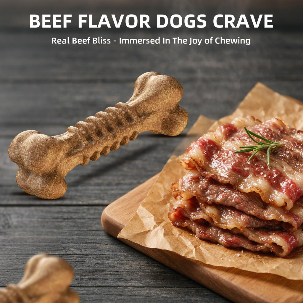 Tough Beef-Flavor Chew for Medium and Large Dogs