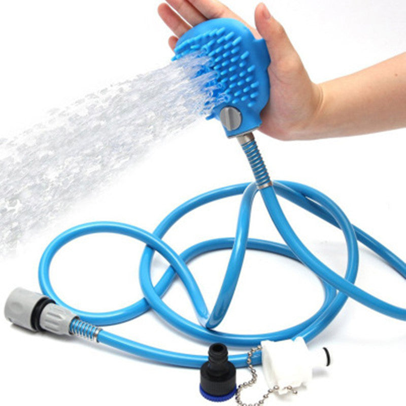 Dog Bathing and Massage Shower Tool