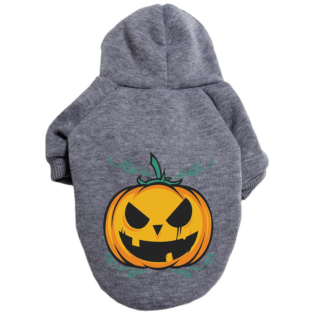 Halloween Pumpkin Dog Sweater