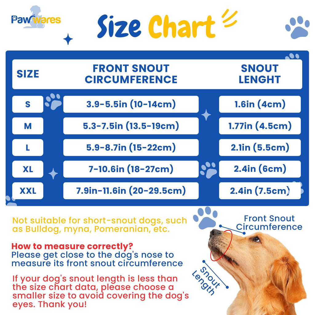 Adjustable Anti-Bite Cotton Dog Muzzle