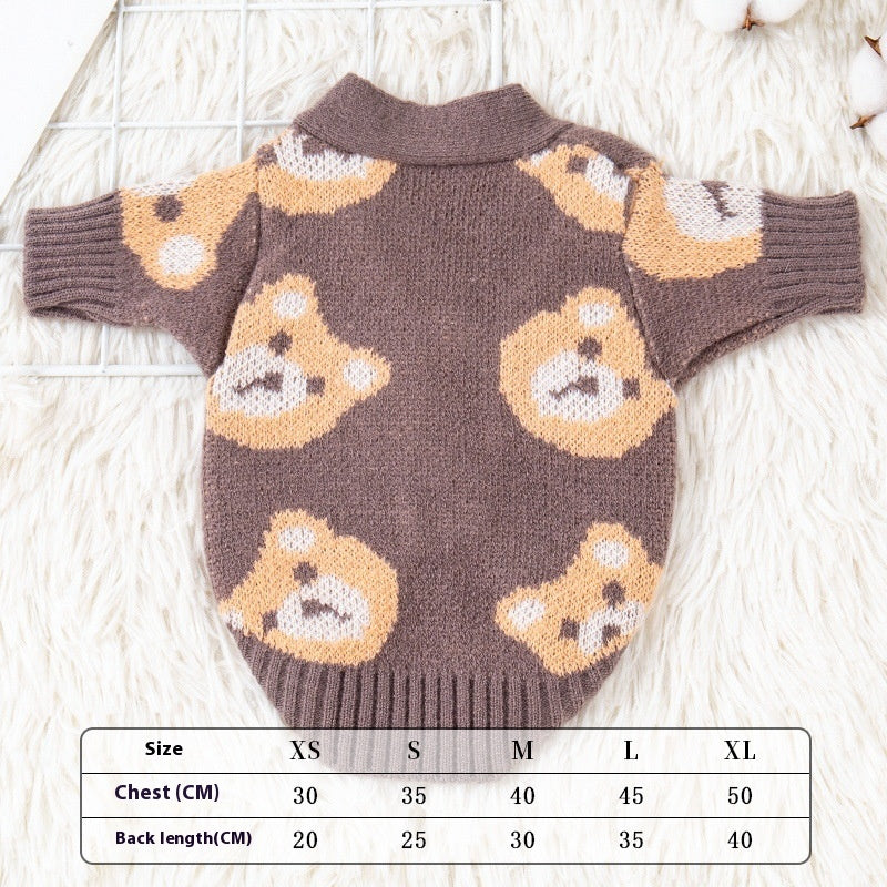 Cute Casual Small Dog Sweater