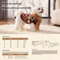 Faux Mink Velvet Pet Scarf-Hoodie Sweater