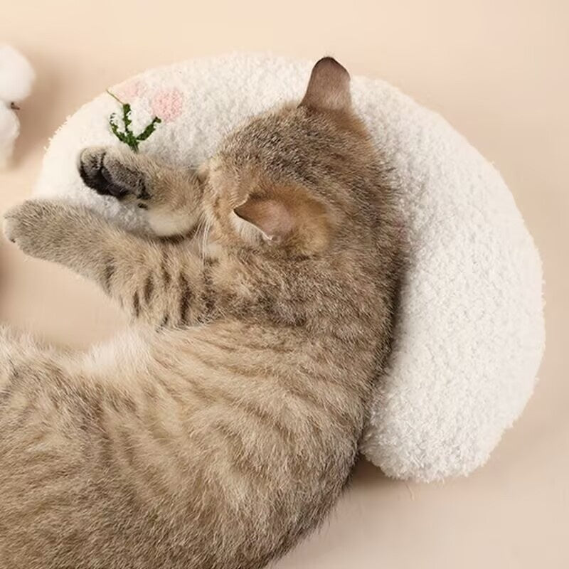 Pet Sleeping Mat Neck Protection U-Shaped Pillow