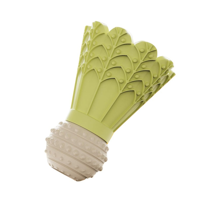 Dog Toy Treat-Dispensing Chew Stick Durable Rubber Toy