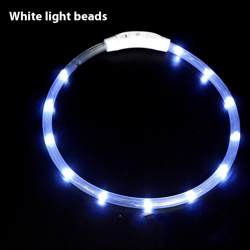 Glowing Pet Collar Usb Charging Led