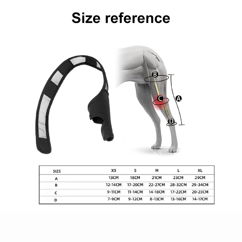 Dog Leg Support Protector, Front And Rear Leg Adjustment, Fixed Strap, Knee Brace For Injuries, Leg Protector For Dogs