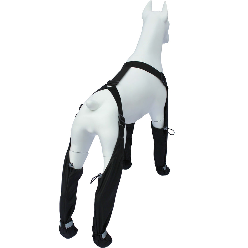 Waterproof Reflective Dog Shoes With Elastic Strap