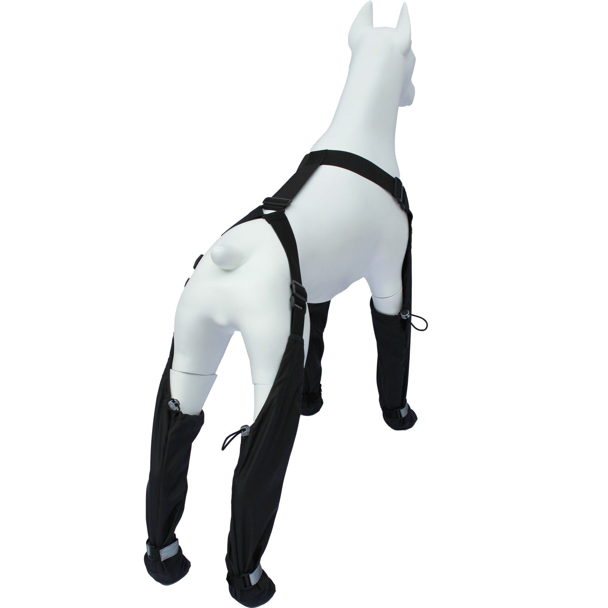 Waterproof Reflective Dog Shoes With Elastic Strap