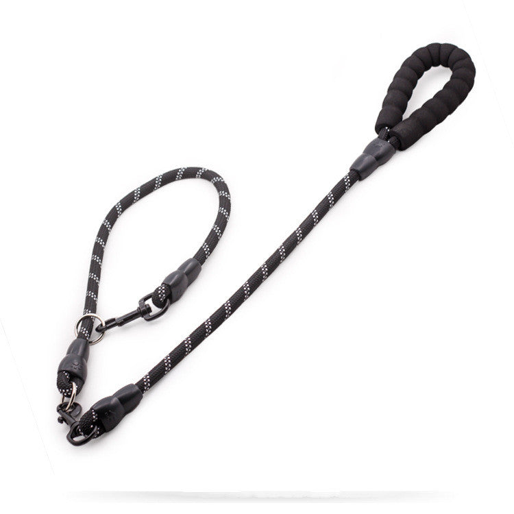 Nylon Reflective Dog Leash For Large Dogs