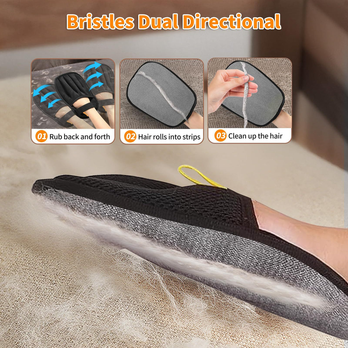 Household Lightweight Pet Hair Cleanup Artifact
