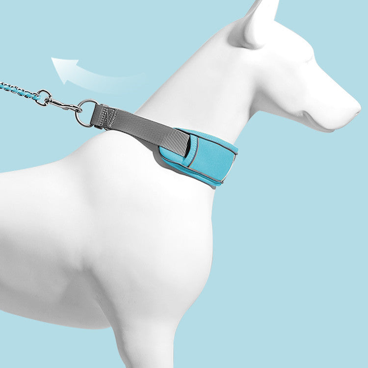 Cute Dog Collar Leash Explosion-Proof And Anti-Off