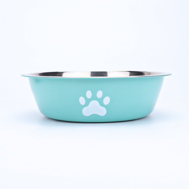 Stainless Steel Non-Slip Pet Bowl Dog Bowl