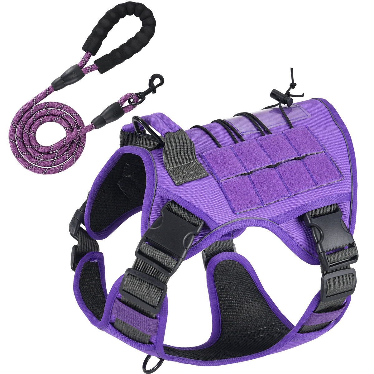 Reflective Chest and Back Walking Harness