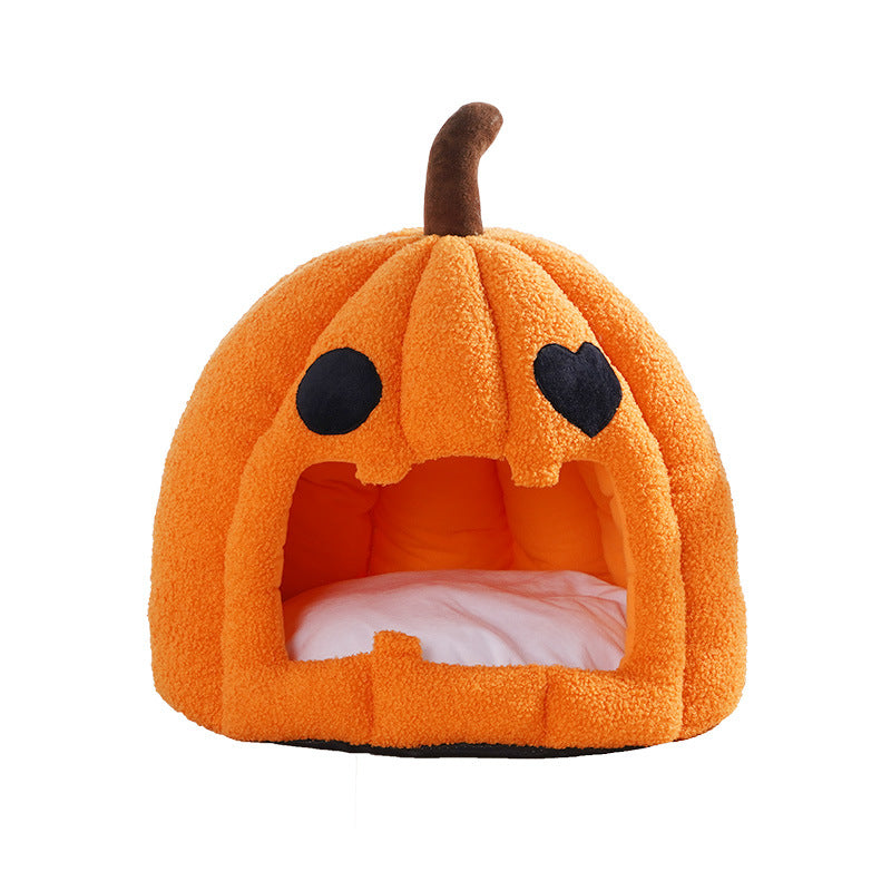 Semi-Enclosed Warm And Removable Pet Nest